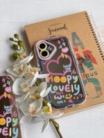 قاب هپی لاولی آینه ای آیفون و اندروید (کدC1972) - Image 3