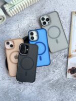 قاب Matte Mag (لنز کربن شیاردار) (کدC1991)