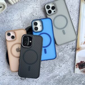 قاب Matte Mag (لنز کربن شیاردار) (کدC1991)