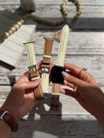 بند اپل واچ چرمی mocha mousse (کدw5059) - Image 3