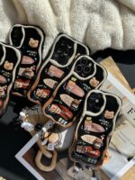 قاب خرس شکلاتی آیفون ، سامسونگ ، شیائومی (کدC1579)