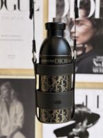 بطری آب استیل دیور (Dior) | Aqua Series با بند دوشی چرمی - Image 3