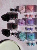 محافظ آداپتور 25 وات سامسونگ قلب و پاپیون رنگی (4تکه) (کدa0282) - Image 6