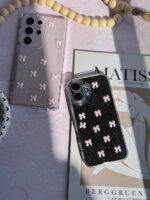 قاب پاپیون صورتی شاین آیفون ، سامسونگ ، شیائومی (کدC2059) - Image 3