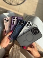 قاب لنز کربن مات مگ سیف آیفون و سامسونگ (کدC1800) - Image 5