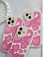 قاب قلب صورتی کبریتی (کدC2036) - Image 3