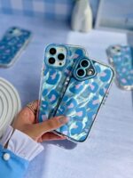 قاب پلنگی آبی پاستلی (کدC2001)