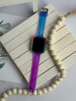 ست بند اپل واچ و گارد ژله ای رنگی (کدw5025) - Image 4