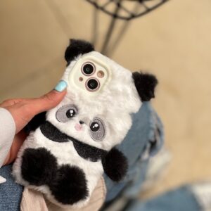 قاب Panda عروسکی پشمالو (کدC1606)