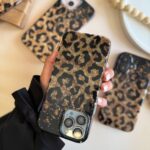 قاب آیفون Shiny leopard