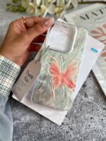 قاب پروانه رز فلای با آویز سامسونگ و شیائومی (کدC2148)