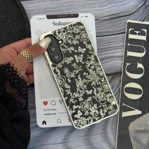 قاب Dark Flowers سامسونگ و شیائومی (کدC2093)