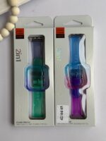 ست بند اپل واچ و گارد ژله ای رنگی (کدw5025) - Image 5