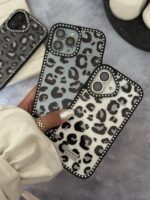 قاب پلنگی نگین دار (کدC2104)