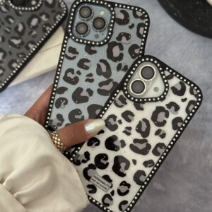 قاب پلنگی نگین دار (کدC2104)