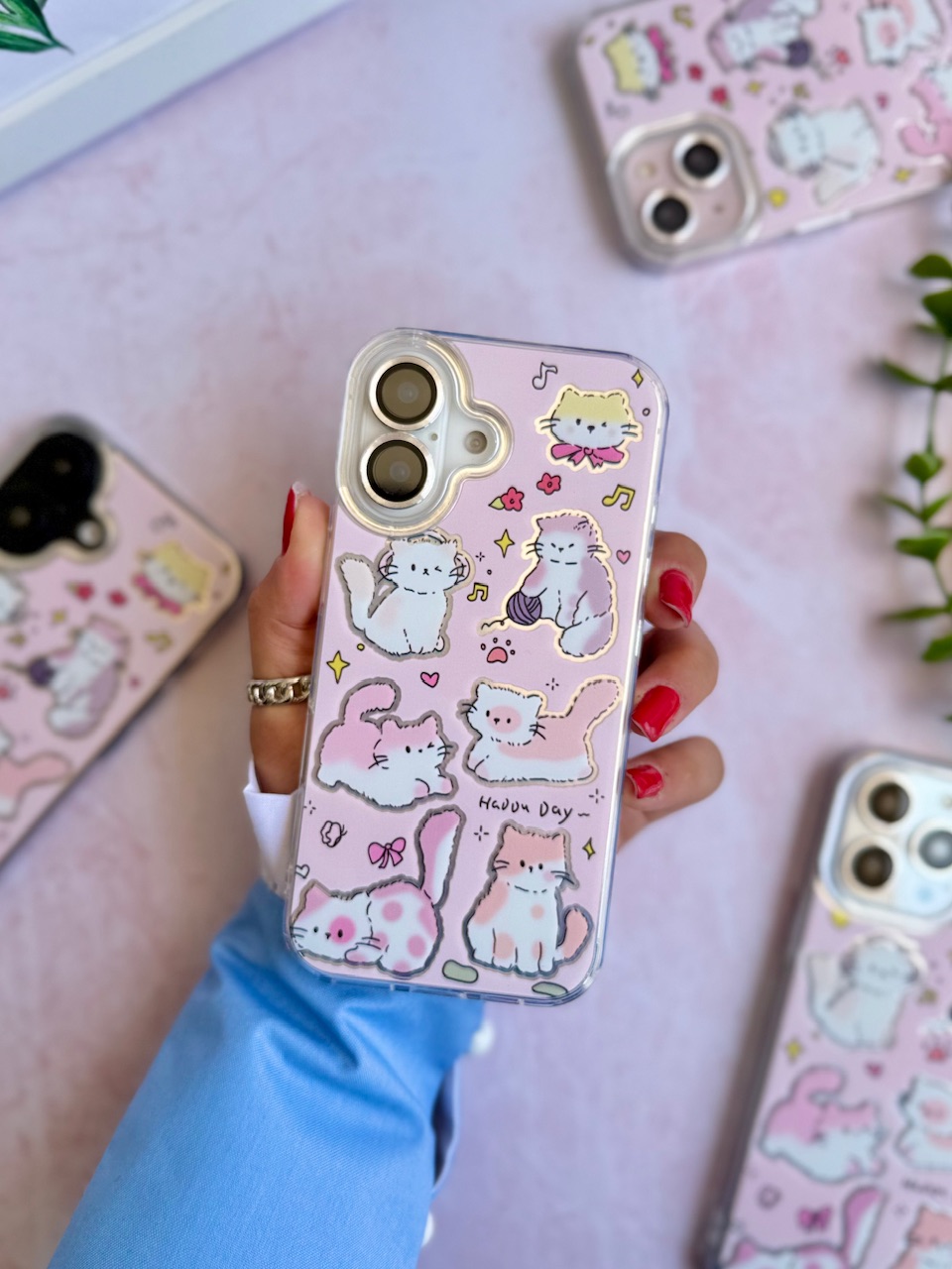 d831b7.jpeg قاب گربه صورتی (کدC2025) - Image 1