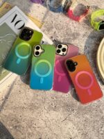 قاب Pink Glow & Aqua Breeze مگ سیف دار (کدC1909) - Image 4