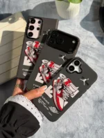 قاب Jordan 1 RED آیفون / سامسونگ / شیائومی (کدC2149) - Image 3