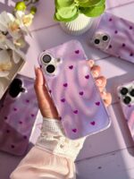 قاب قلب بنفش (کدC2133) - Image 5