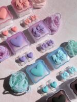 محافظ آداپتور 25 وات سامسونگ قلب و پاپیون رنگی (4تکه) (کدa0282) - Image 3