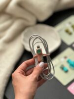 محافظ کابل سیلیکونی طرح Smile (کدa0109) - Image 5