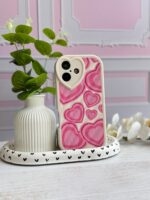 قاب قلب صورتی کبریتی (کدC2036) - Image 6