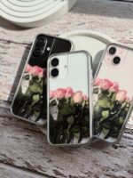 قاب گل رز صورتی (کدC2064)