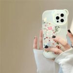 قاب خرس گلدار سفید با ایرپاد ست (کدc1020) - Image 4