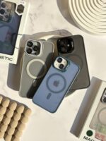 قاب Matte CasePro Lens with MagSafe استند شو با لنز رینگی (کدC1608) - Image 11