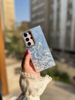 قاب آیفون پروانه بی نهایت دور لنز نگین دار | Infinite Butterfly Case - Image 2