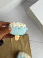 کاور ایرپاد سیلیکونی Blue ice Cream (کدa0064) - Image 3