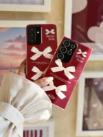 قاب چری white bow سامسونگ / شیائومی