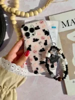 قاب پاپیون کت با آویز (کدC2168) - Image 2