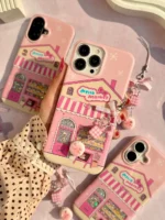 قاب آیفون Hello Market با آویز - Image 6