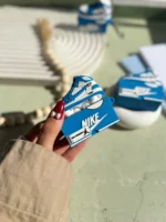 ایرپاد سیلیکونی Air Jordan Blue آبی (کدa0183) - Image 2