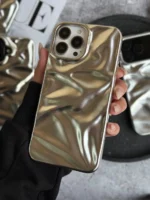 قاب آیفون Matte Mirror Wave | قاب کرومی موجدار - Image 5