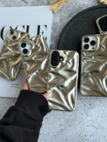 قاب آیفون Matte Mirror Wave کرومی موجدار