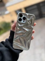 قاب آیفون Matte Mirror Wave | قاب کرومی موجدار - Image 4