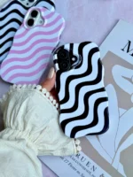 قاب آیفون wavy موج دار | مناسب آیفون 12 تا 16 - Image 5