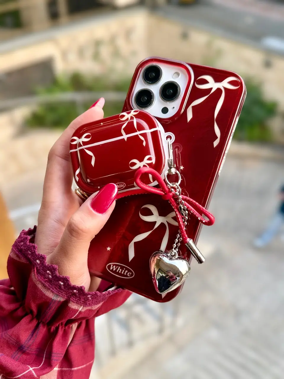 bccf20 ایرپاد ست قاب چری پاپیون و ستاره (کدa0274) - Image 1