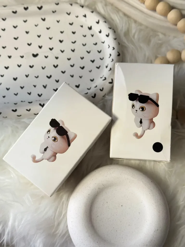 جاکلیدی دیواری طرح گربه فانتزی متحرک