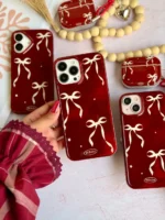 قاب چری پاپیون و ستاره آیفون (کدC2094) - Image 4