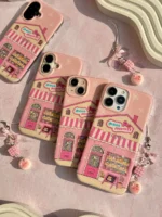 قاب آیفون Hello Market با آویز