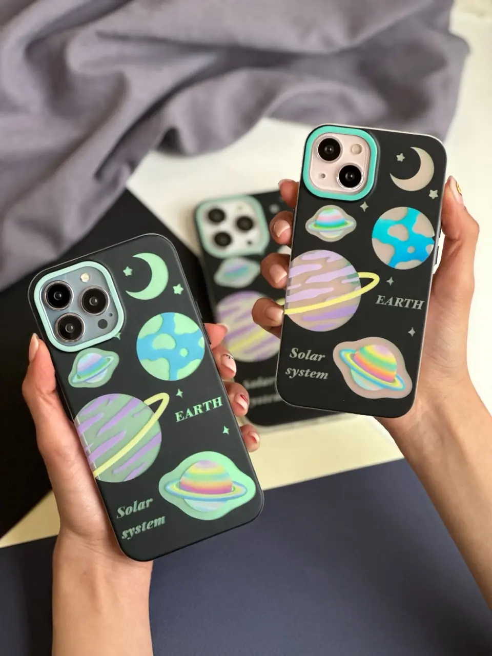 00c013 قاب Solar System هولوگرامی (کدC1246) - Image 1