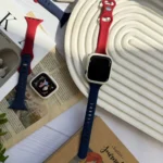 بند اپل واچ سیلیکونی با گارد French Style (کدw5029)