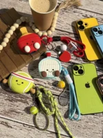 قاب پاپیون چرمی با بند گردنی (کدC1302)