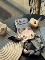 کاور ایرپاد ست قاب گل طلایی با بند (کدa0125) - Image 5