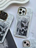 قاب Black and White butterfly (کدC1776) - Image 6