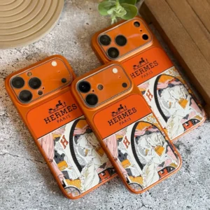 قاب آیفون HERMES LENS مگسیف با محافظت کامل دوربین