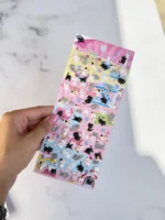 استیکر برجسته ژله ای 9 طرح (کدa0145) - Image 2